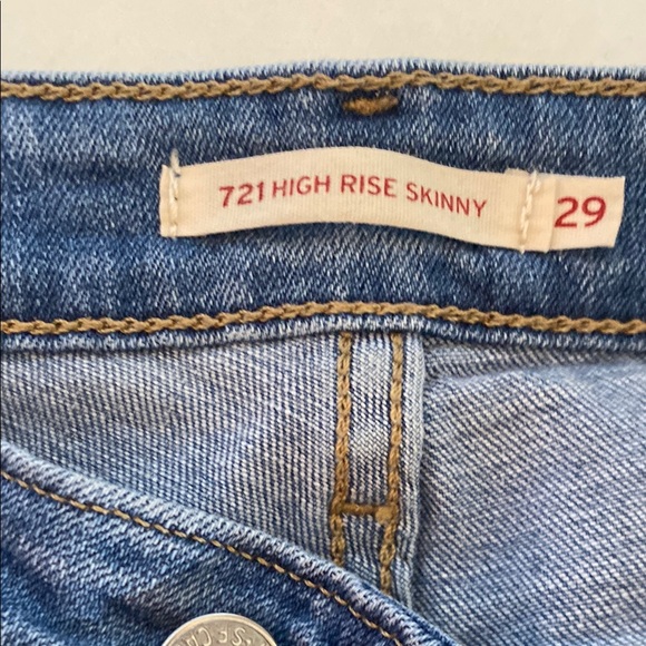 Levi’s  721 High Rise Skinny Jeans - Picture 2 of 9
